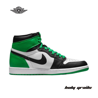 Nike Air Jordan 1 Retro High OG 'Lucky Green' Sneakers - Side 1
