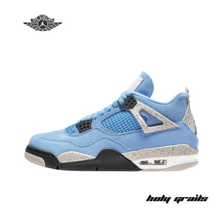 Nike Air Jordan 4 Retro 'University Blue' Sneakers - Side 2