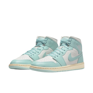 Nike Wmns Air Jordan 1 Mid 'Light Dew' Sneakers - Front