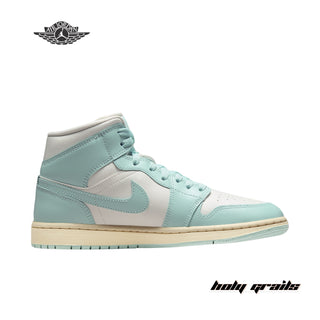 Nike Wmns Air Jordan 1 Mid 'Light Dew' Sneakers - Side 1