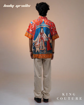 'Rabbit Relm Half Sleeve Shirt' HG x King Couture - Back Full