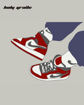 Sneakerhead Hand Tufted Rug - Digital