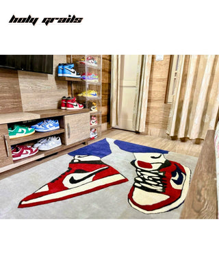 Sneakerhead Hand Tufted Rug in a Room