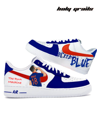 Street Style Custom Air Force 1 x Diljit Swag Hand Painted Pop Culture Theme Sneaker - Both Side