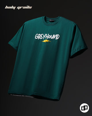 'Modern Problems' Green Tee HG x Grey Hound Clothing