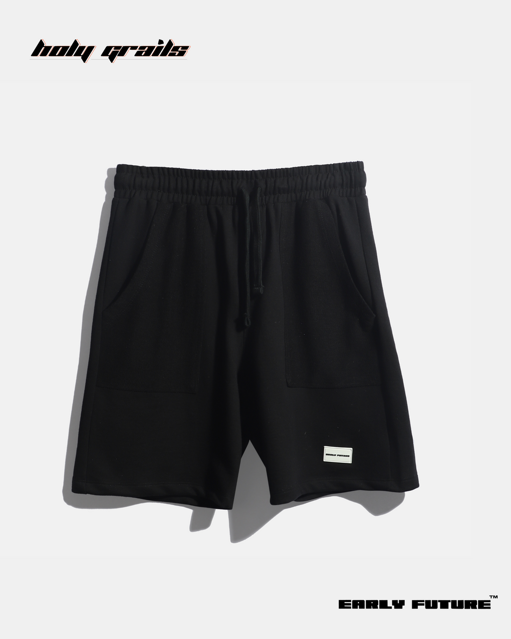 20ss FCRB MESH BACK POCKET SHORTS BLACK Boys Active Mesh Shorts