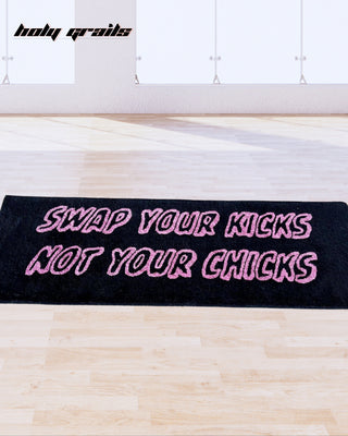 Swap Game Tufted Rug On Floor