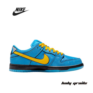 The Powerpuff Girls x Nike Dunk Low Pro SB QS 'Bubbles' Sneakers - Side 1