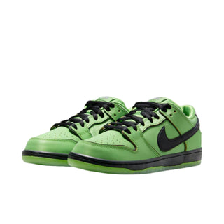 The Powerpuff Girls x Nike Dunk Low Pro SB QS 'Buttercup' Sneakers - Front
