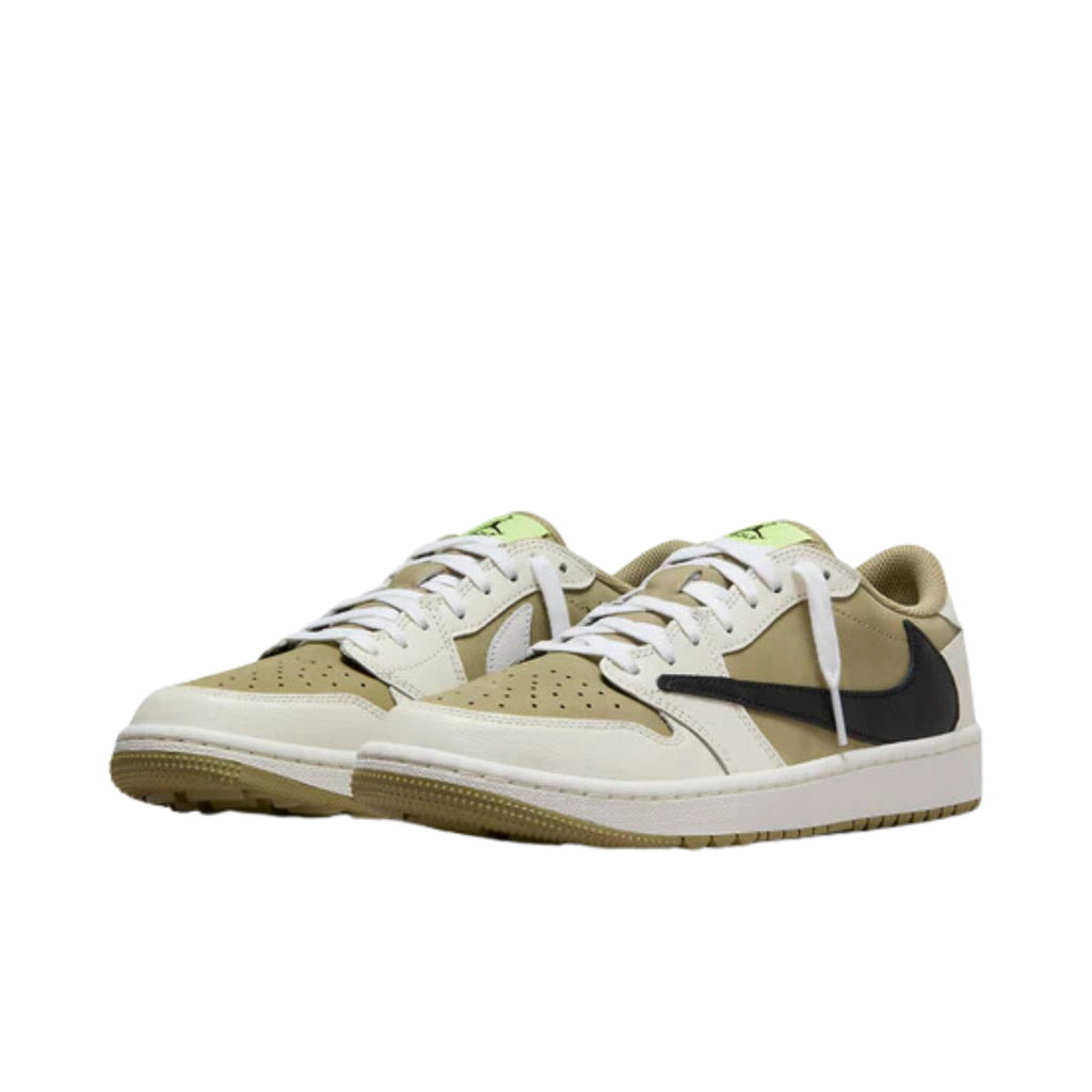 Travis Scott x Nike Air Jordan Low Golf 'Neutral Olive' Holy