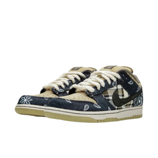 Travis Scott x SB Nike Dunk Low PRM QS 'Cactus Jack - Special Box' Sneakers - Front