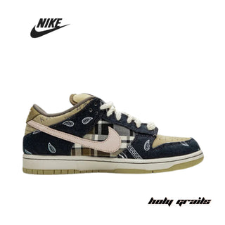 Travis Scott x SB Nike Dunk Low PRM QS 'Cactus Jack - Special Box' Sneakers - Side 1
