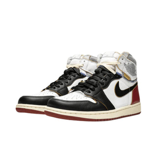 Union LA x Nike Air Jordan 1 Retro High NRG 'Black Toe' Sneakers - Front