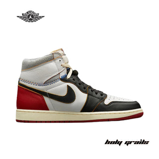 Union LA x Nike Air Jordan 1 Retro High NRG 'Black Toe' Sneakers - Side 1