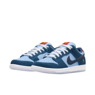 Why So Sad? x Nike Dunk Low SB 'The Predatory Bird' Sneakers - Front