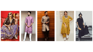 Bollywood Celebrities in Ethnic wear with sneakers