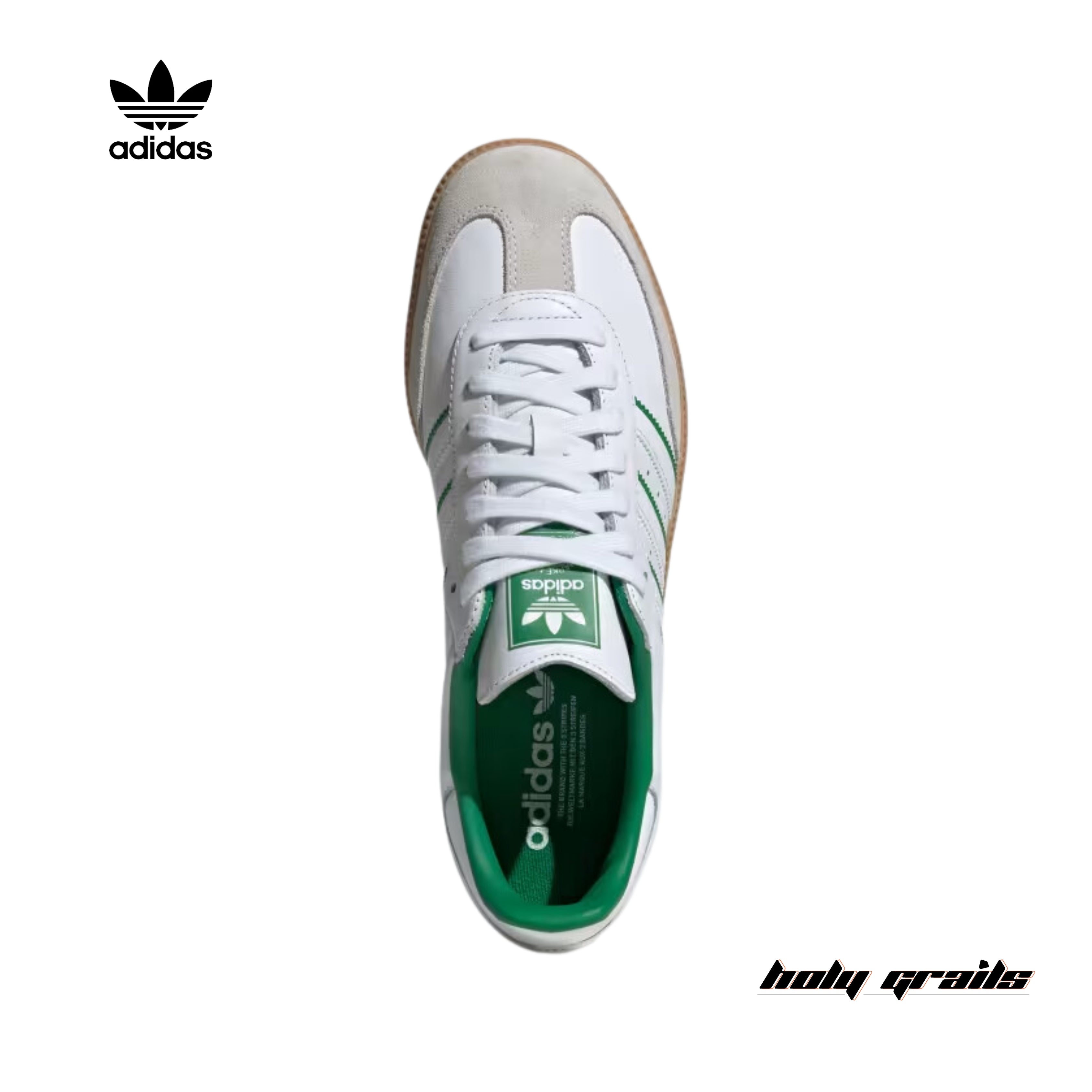 Adidas Samba OG 'Cloud White Green'