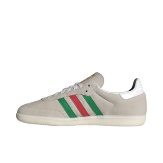 Adidas Samba OG 'Crystal White Green Scarlet' IG1826 Sneakers - Side 1