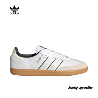 Adidas Samba OG 'Double White Black Gum' ID1480 Sneakers - Side 2