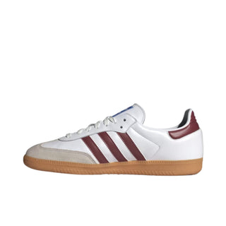 Adidas Samba OG 'White Burgundy Gum' IF3813 Sneakers - Side 1