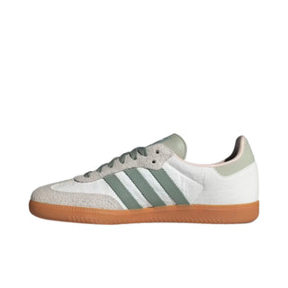 Adidas Samba OG 'White Silver Green' ID0492 Sneakers - Side 1