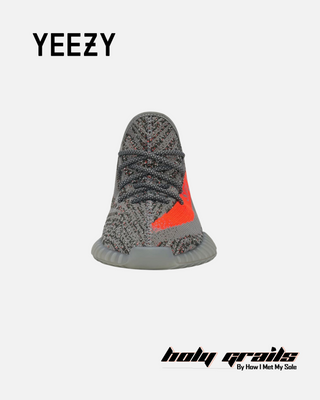 Adidas Yeezy Boost 350 V2 'Carbon Beluga' Sneakers - Front