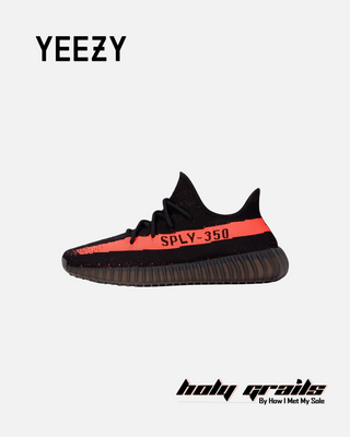Adidas Yeezy Boost 350 V2 'Red' Sneakers - Side 2