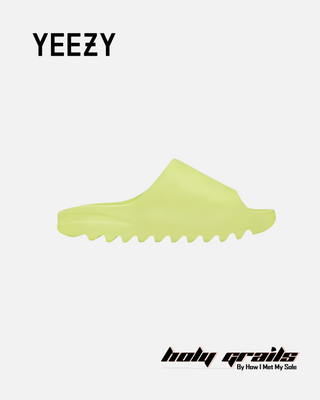 Adidas Yeezy Slides 'Glow Green' - Side 1