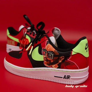 Air Force 1 x After Hours Pop Culture Themed Hand Painted Custom Kicks - Back Side 1