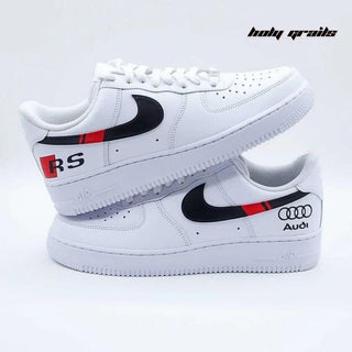 Air Force 1 x Audi Speed Thrilled Hand Painted Custom Kicks - Both Sides