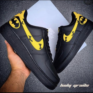 Air Force 1 x Bat Kicks Batman Marvel DC Themed Custom Kicks - Both Sides