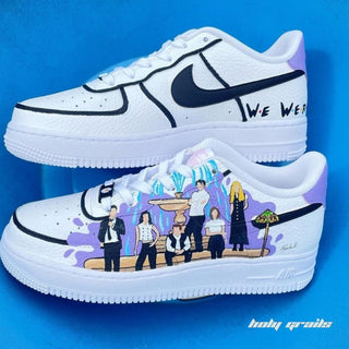 Air Force 1 x Central Park TV Series Themed Hand Painted Custom Kicks - Both Sides