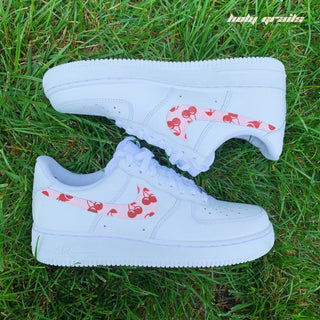 Air Force 1 x Cherish Hand Painted Custom Kicks - Both Sides 