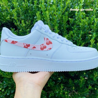 Air Force 1 x Cherish Hand Painted Custom Kicks - Side