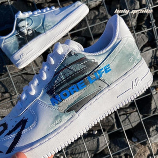 Air Force 1 x Drake Pop Culture Themed Hand Painted Custom Kicks - Side 2