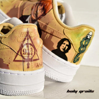 Air Force 1 x HP & Voldermot Harry Potter Series Themed Custom Kicks - Back