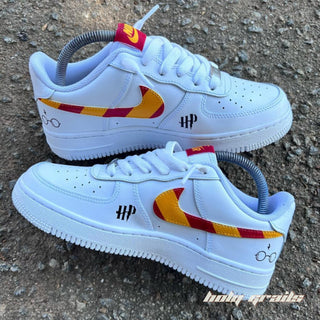 Air Force 1 x Harry Potter Illustration Series Themed Custom Kicks - Inner Sides