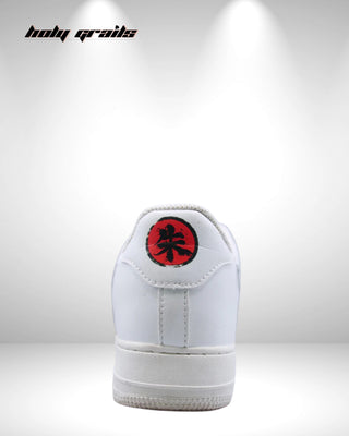 Air Force 1 x Itachi Bleed Naturo Anime Themed Custom Sneakers - Back