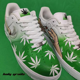 Air Force 1 x Joint High Themed Custom Kicks - Front