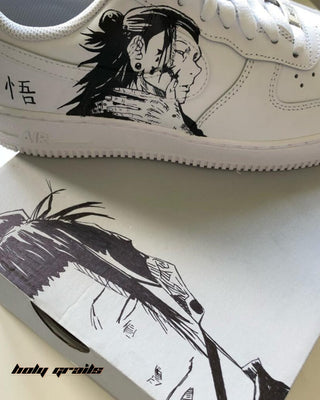 Air Force 1 x Jujutsu Kaisen Anime Themed Custom Sneakers - Side 1