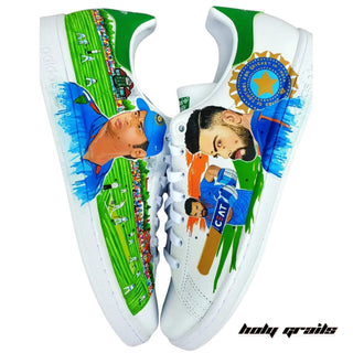 Air Force 1 x Kohli Energy Cricket Themed Custom Kicks - Both Sides