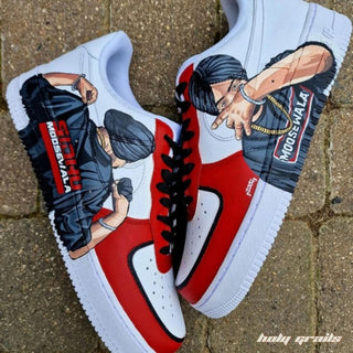 Air Force 1 x Moosevala Pop Culture Themed Hand Painted Custom Kicks - Both Sides 1