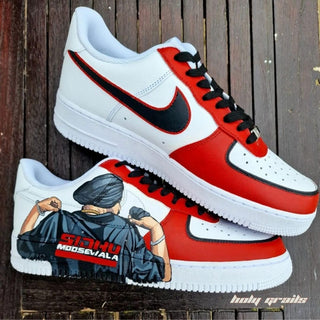 Air Force 1 x Moosevala Pop Culture Themed Hand Painted Custom Kicks - Both Sides 2