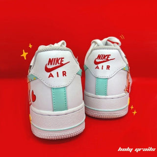 Air Force 1 x Shinchan Favorite Cartoon Themed Hand Painted Custom Kicks - Back