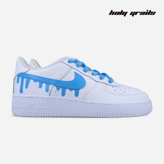 Air Force 1 x Sky Drip Altered Swoosh Custom Kicks-Side