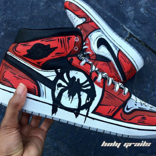 Air Force 1 x Spider Verse Marcel DC Themed Custom Kicks - Side