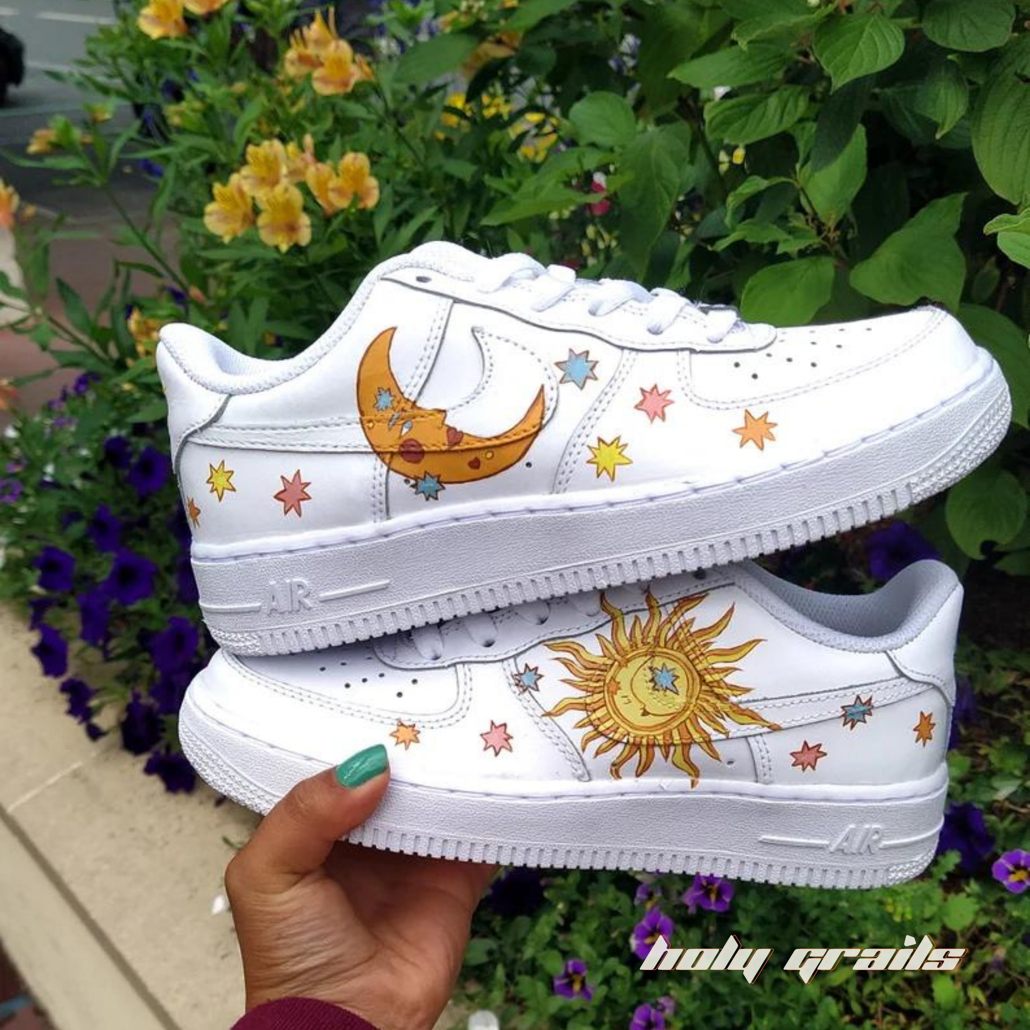 Buy Air Force x Sunshine Abstract Themed Custom Kicks HG India