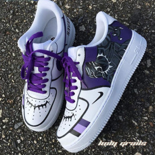 Air Force 1 x Wakanda Forever Black Panther Series Themed Custom Kicks - Side