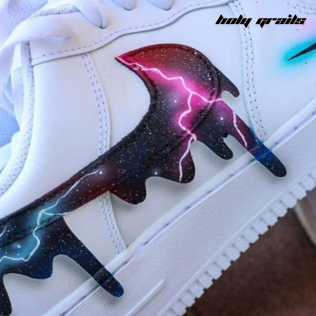 Reflective Drip Custom Air Force White Air Force Custom China Drip