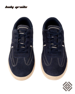 'Almast (अलमस्त)' Low Navy Blue Sneaker HG x CHRN - Front Top Toe Box